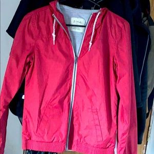 Zine Red hoodie